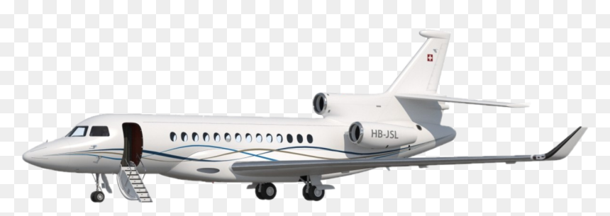 Falcon 7x 3d Exterior Private Jet Cost - Dassault Falcon 7x, HD Png Download - private jet png