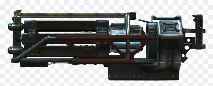 Fallout Weapon Png - Fallout 76 Ultracite Gatling Laser, Transparent Png - minigun png