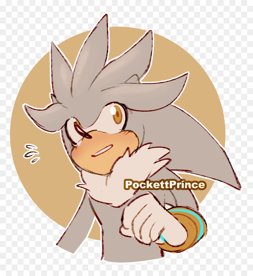 In This House We Love Silver The Hedgehog - Cartoon, HD Png Download - silver the hedgehog png