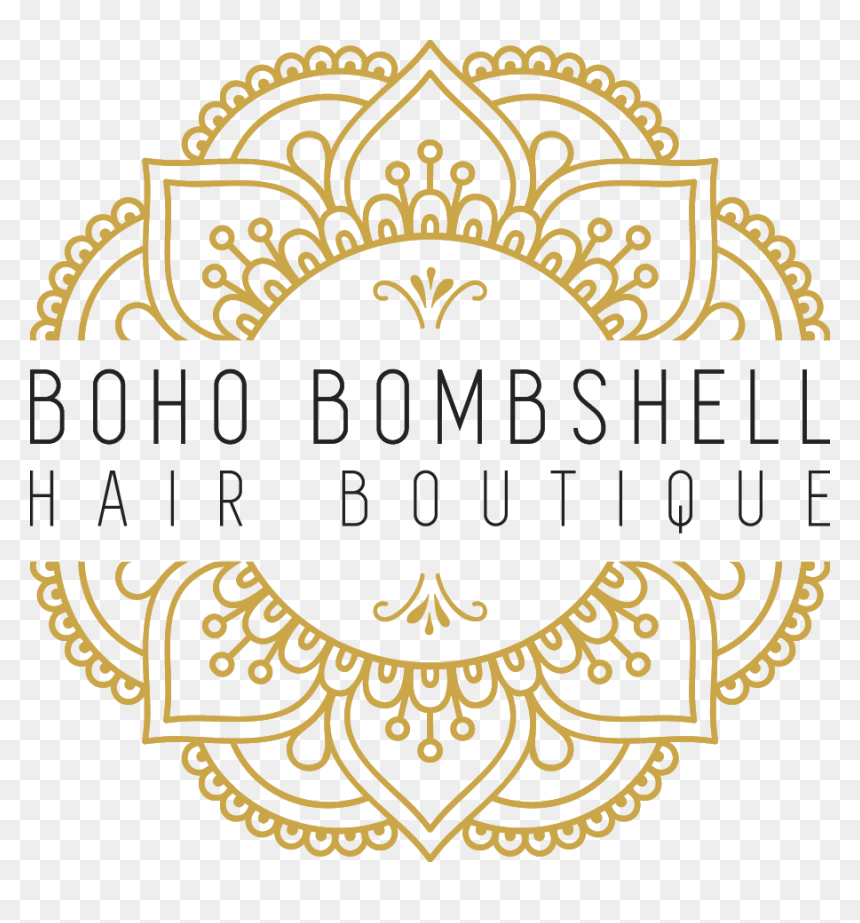 Gold Logo - Buddhist Mandalas To Colour, HD Png Download - boho png