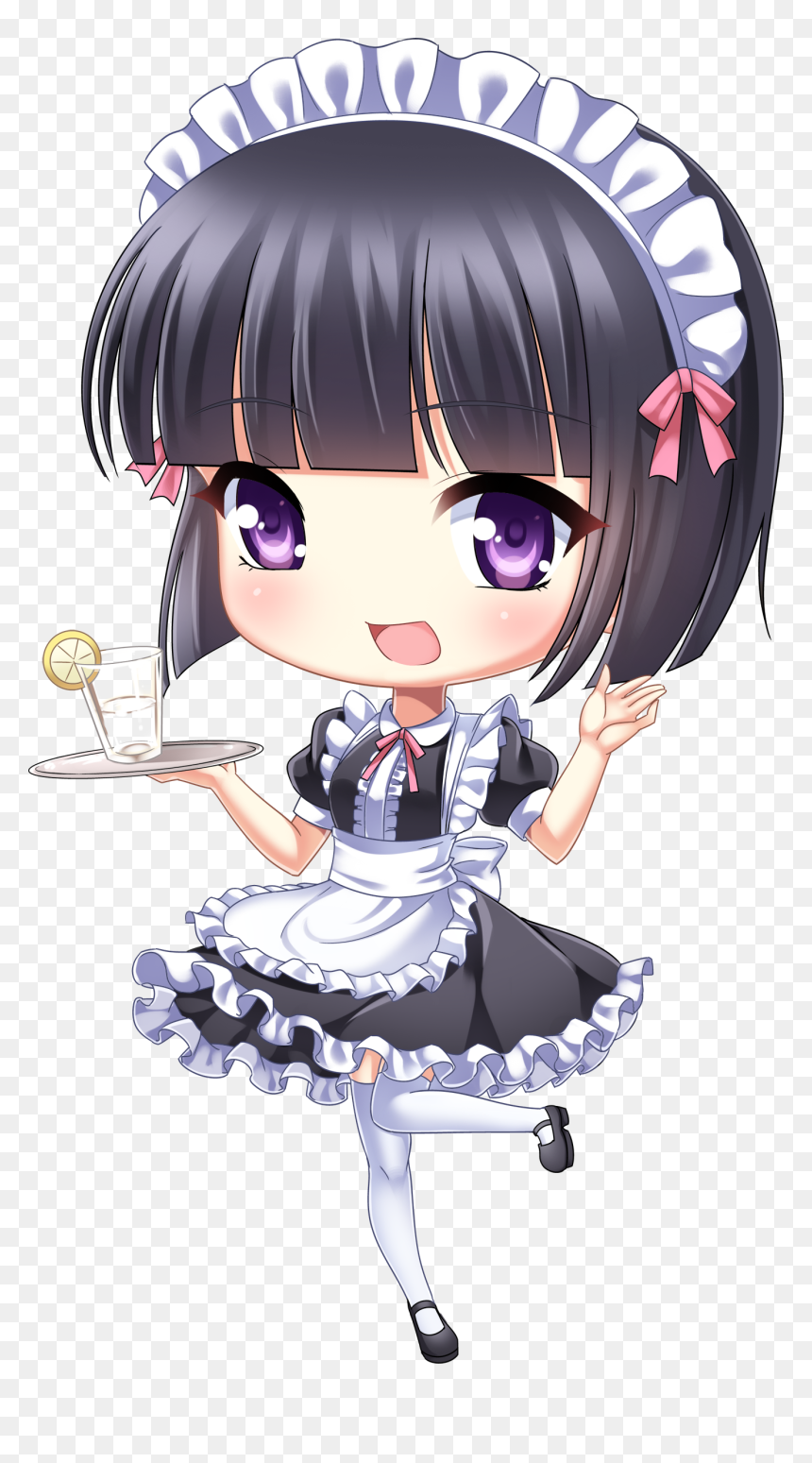 Preview - Transparent Cute Anime Boy Png, Png Download - maid png