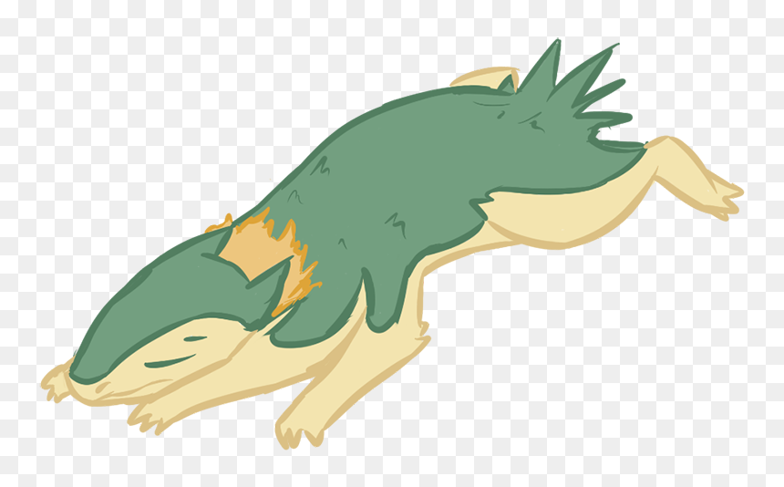 Sleepy Mutie Typhlosion - Illustration, HD Png Download - typhlosion png