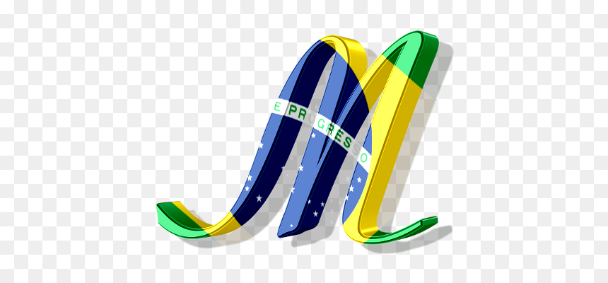 Graphic Design, HD Png Download - bandeira do brasil png