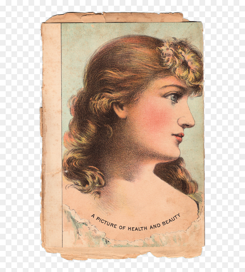 Victorian Beauty, HD Png Download - vintage texture png