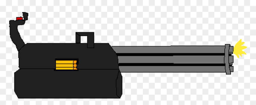 Rifle, HD Png Download - minigun png