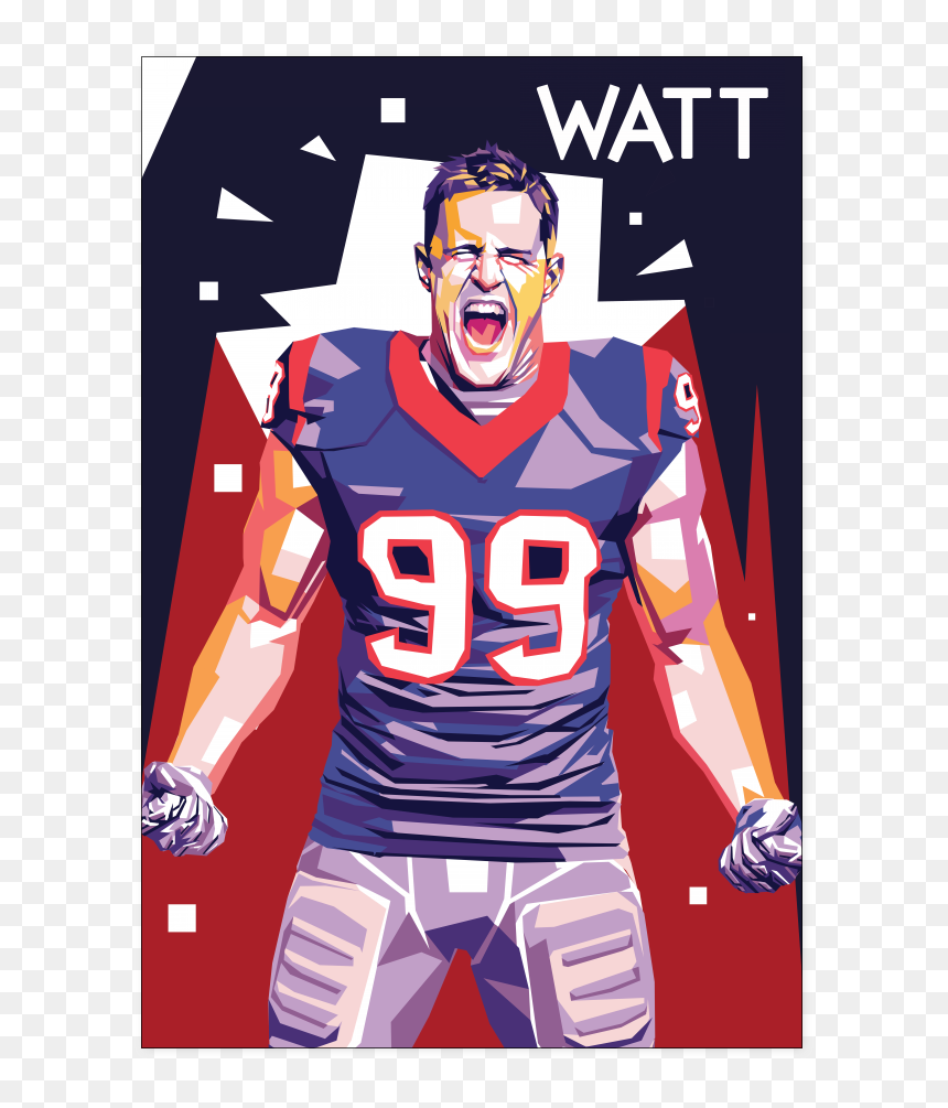 Pop Art, HD Png Download - jj watt png