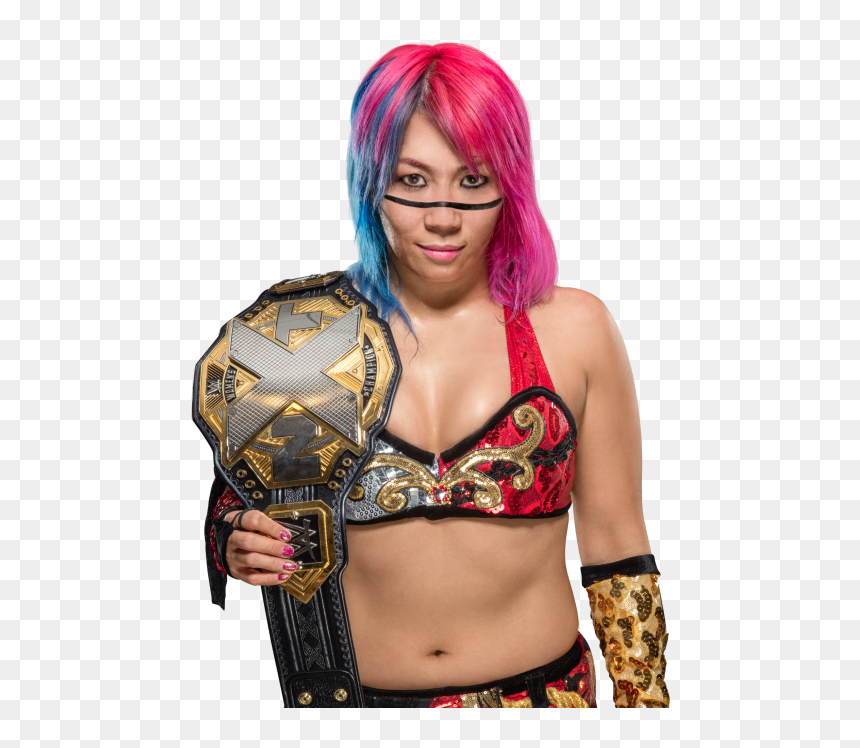 Asuka Wwe Nxt Women"s Championship - Asuka Nxt Women's Champion, HD Png Download - ember moon png