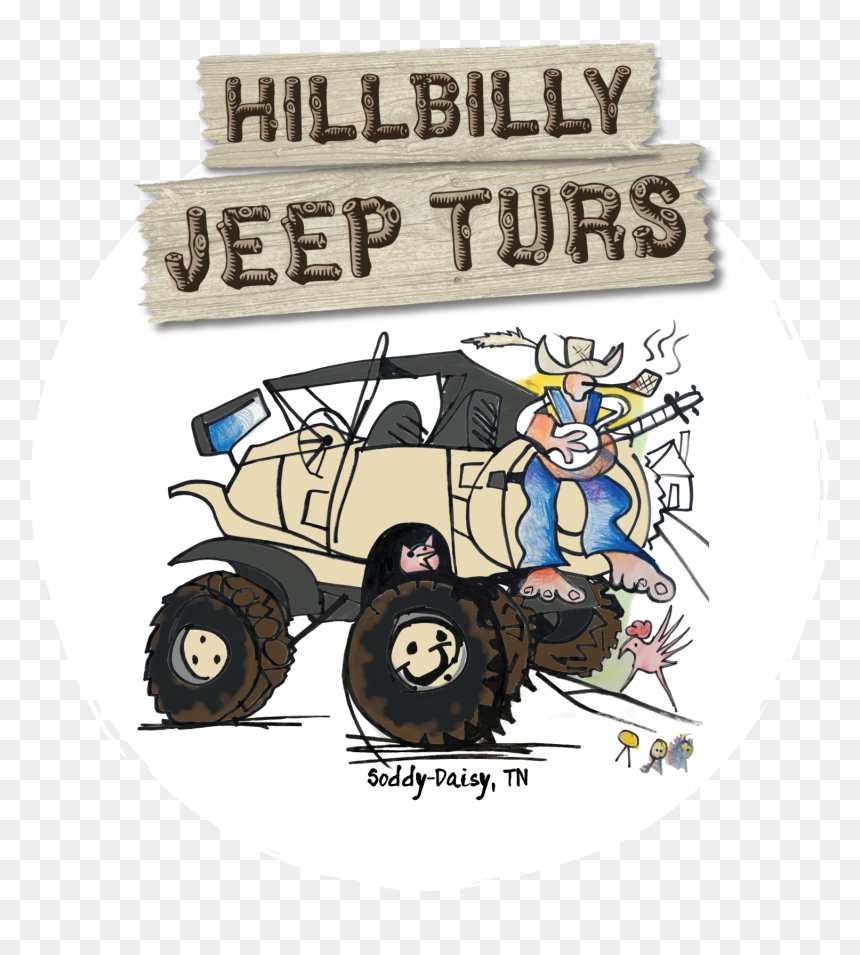 Chattanooga Jeep Tours Soddy - Jeep Touring Logo Png, Transparent Png - hillbilly png