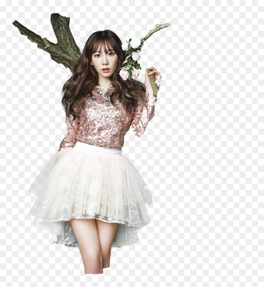 Thumb Image - Taeyeon With Dress, HD Png Download - taeyeon png