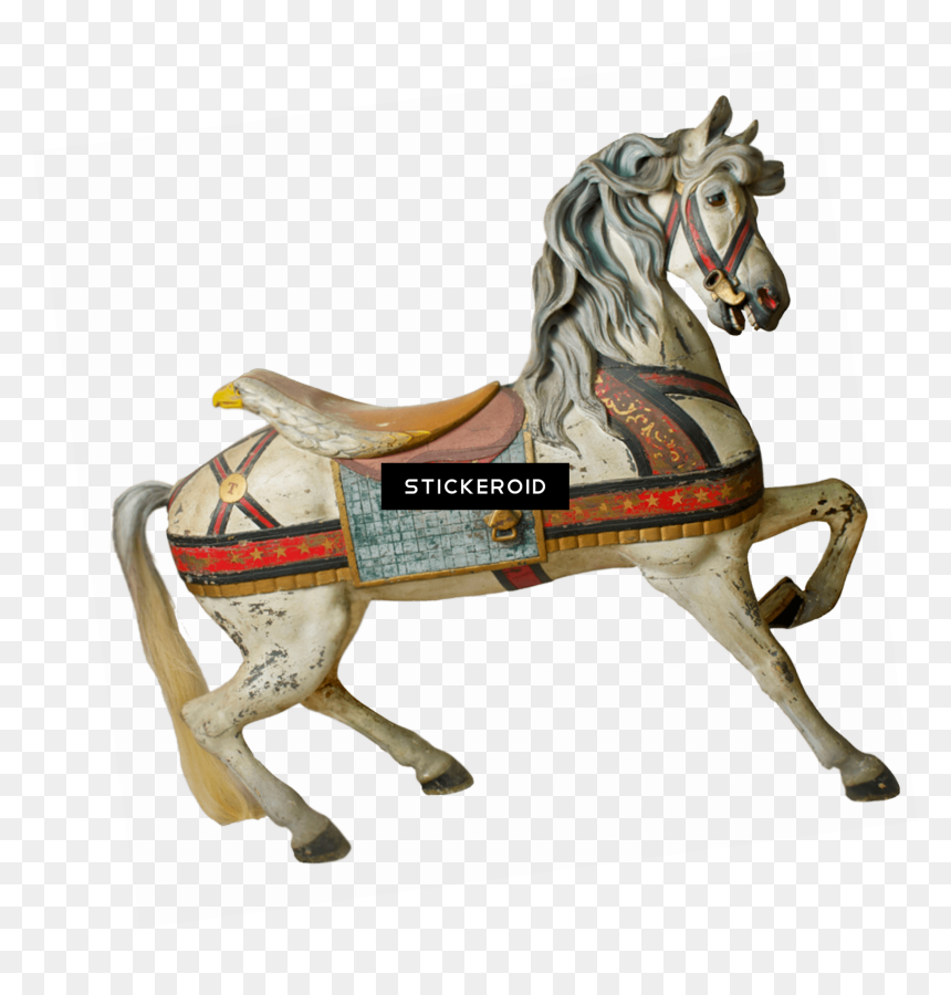 Antique Carousel Horse - Carousel, HD Png Download - carousel png