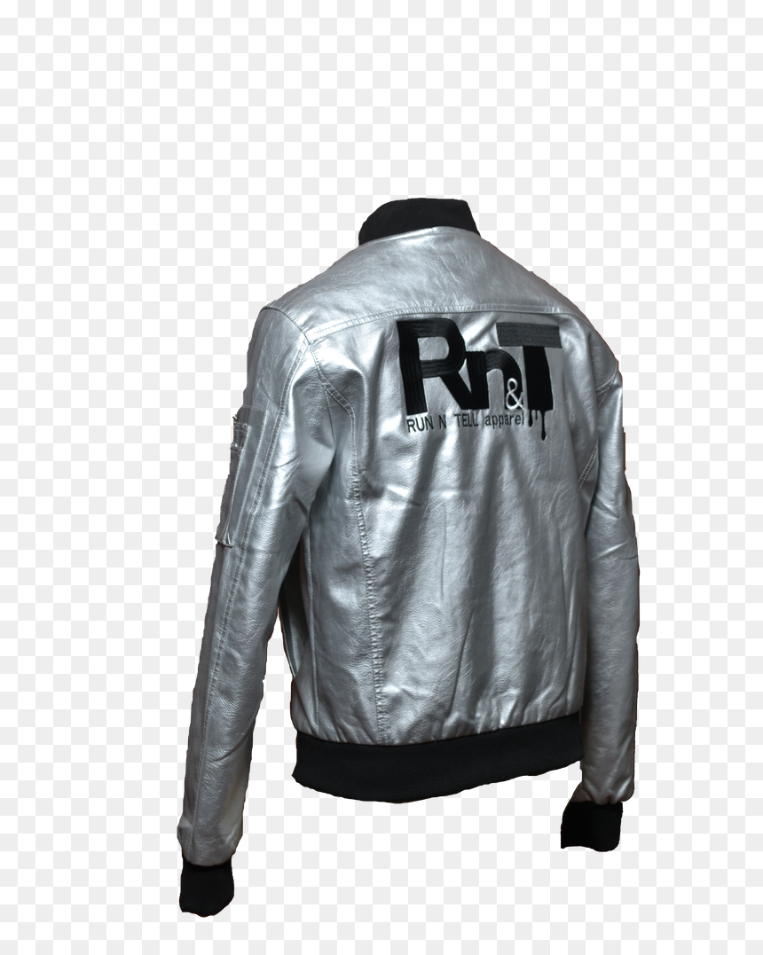 Rnt Silver Surfer Jacket - Leather Jacket, HD Png Download - silver surfer png