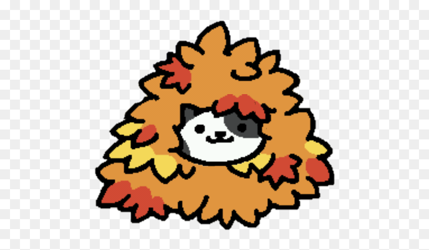Transparent Speckles In A Pile Of Leaves - Neko Atsume Cat Transparent, HD Png Download - speckles png