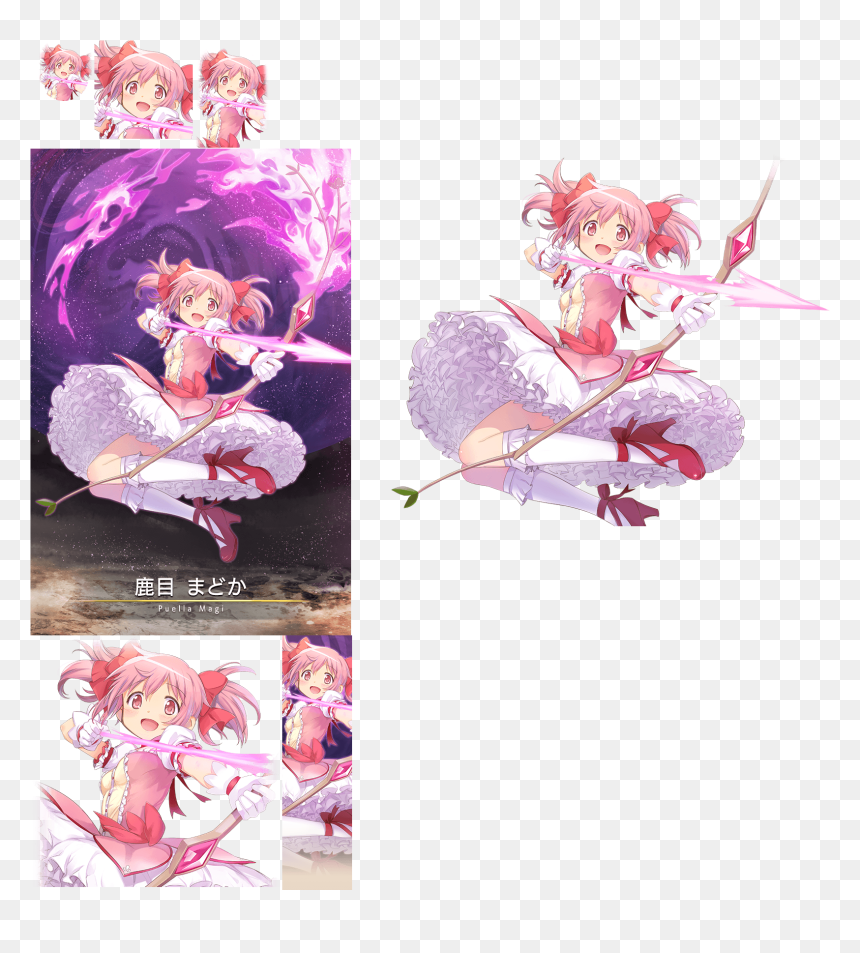 Click For Full Sized Image Madoka Kaname - Madoka Kaname Magia Record, HD Png Download - madoka png