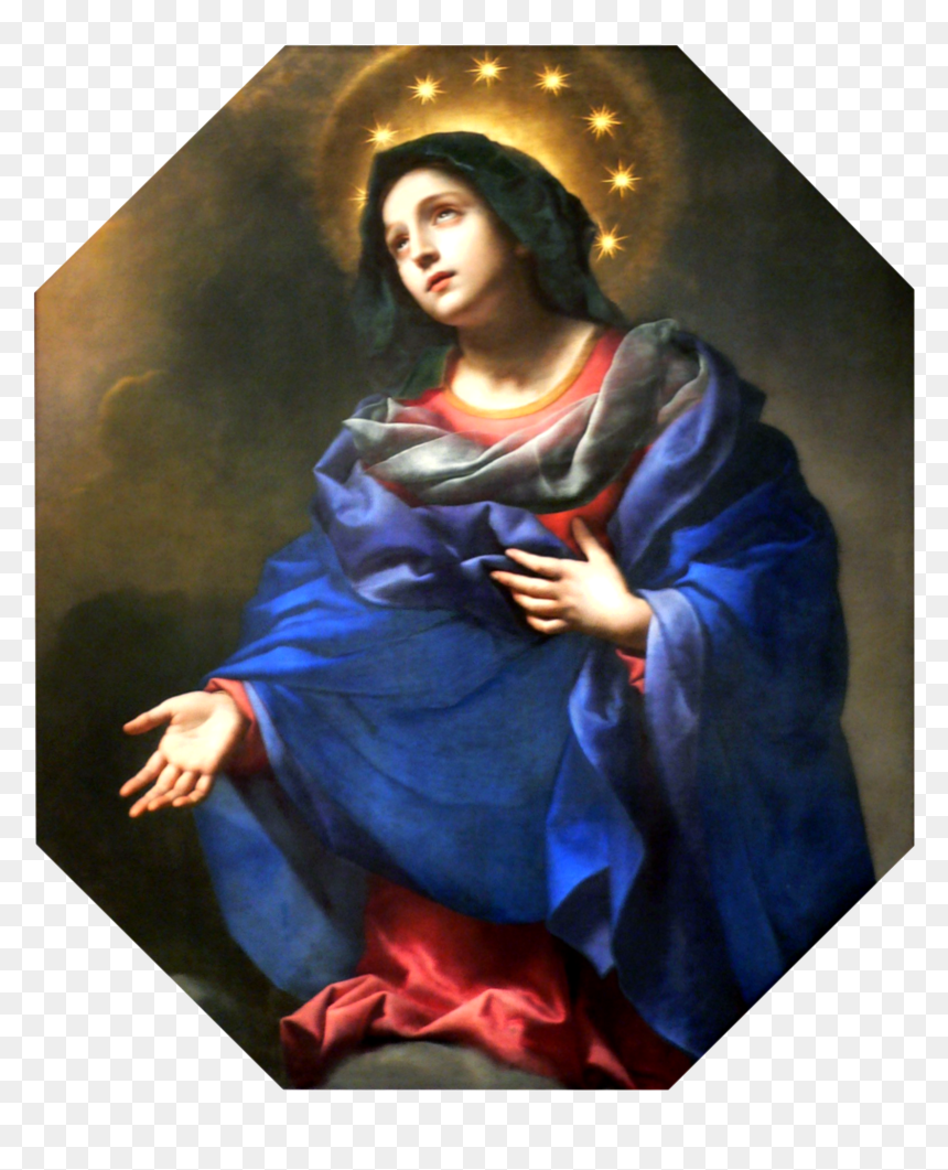 Dolci Madonna P1070185 - Carlo Dolci Madonna Painting, HD Png Download - madonna png