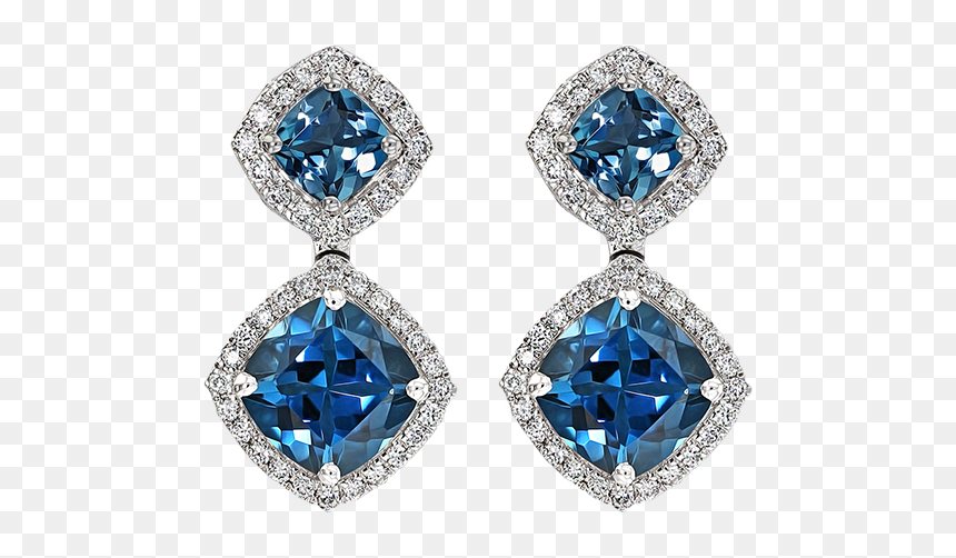 Earrings, HD Png Download - topaz png