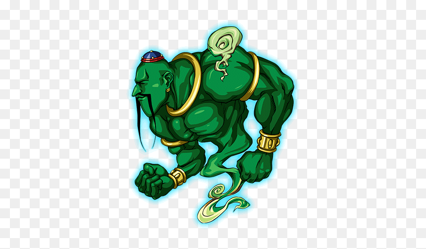 La Jinn The Mystical Genie Of The Lamp - Yu Gi Oh La Jinn, HD Png Download - genie png