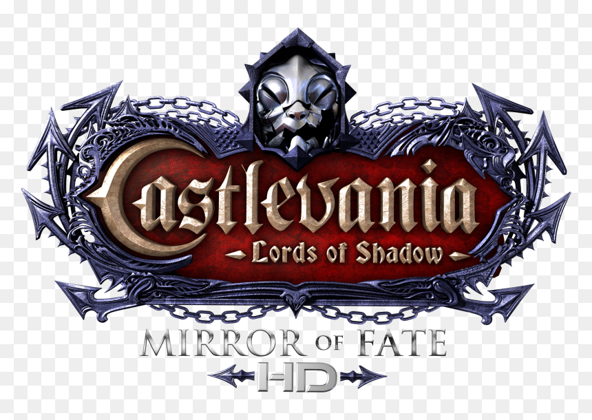 Lords Of Shadow - Castlevania Lords Of Shadow Mirror Of Fate Hd Logo, HD Png Download - castlevania png