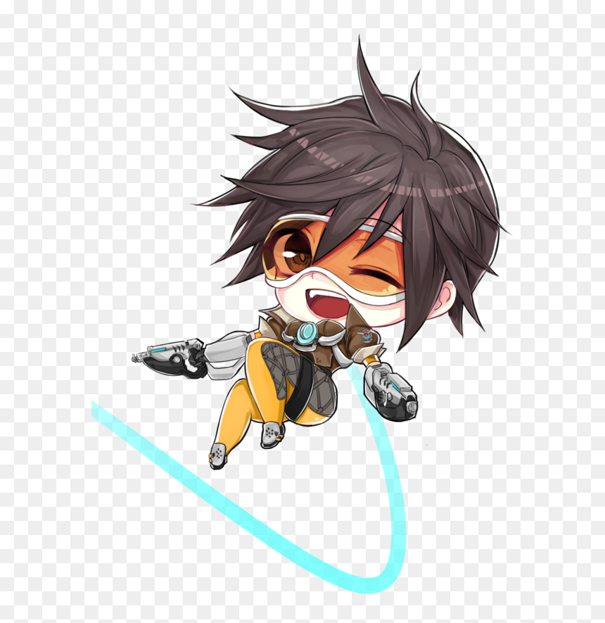 Drawing, HD Png Download - tracer overwatch png