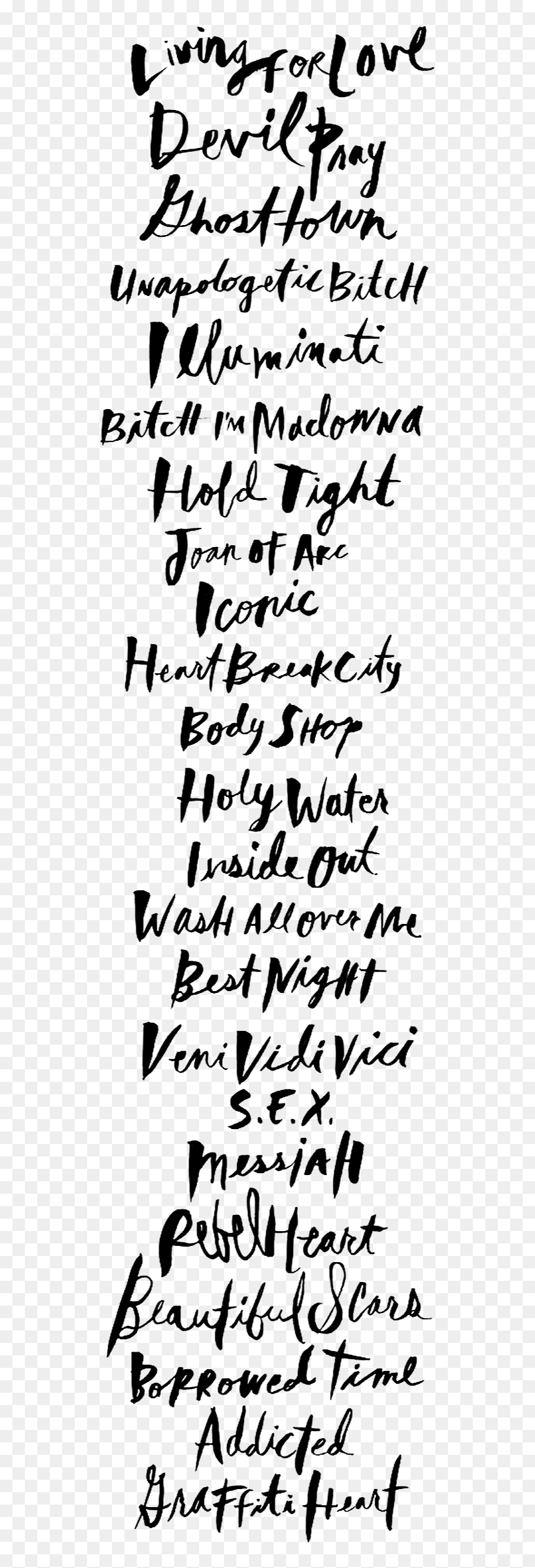 Madonna Rebel Heart Logo Png, Transparent Png - madonna png