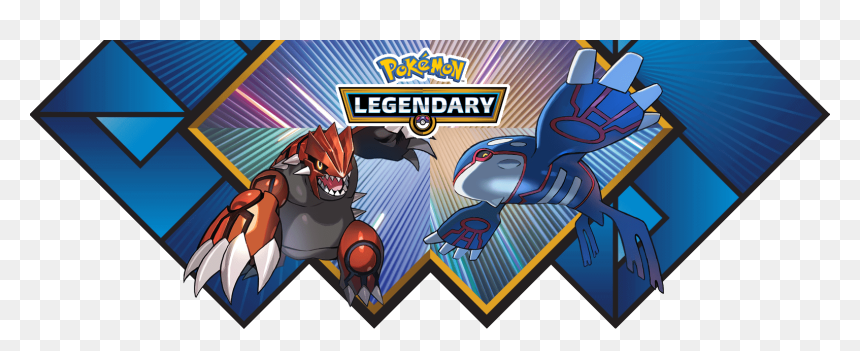 Kyogre And Groudon Await You In August - Pokemon Sword And Shield Reshiram, HD Png Download - kyogre png