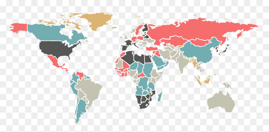 Europe World Map Globe World Map - Greenhouse Gas Emission By Developing Countries, HD Png Download - globe vector png