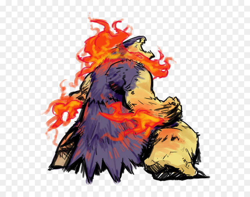 Pokémon , Png Download - Illustration, Transparent Png - typhlosion png