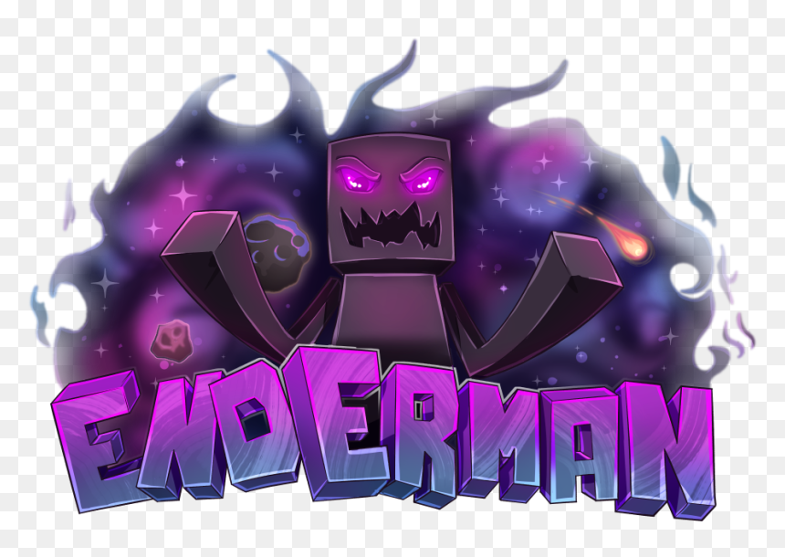 Illustration, HD Png Download - enderman png
