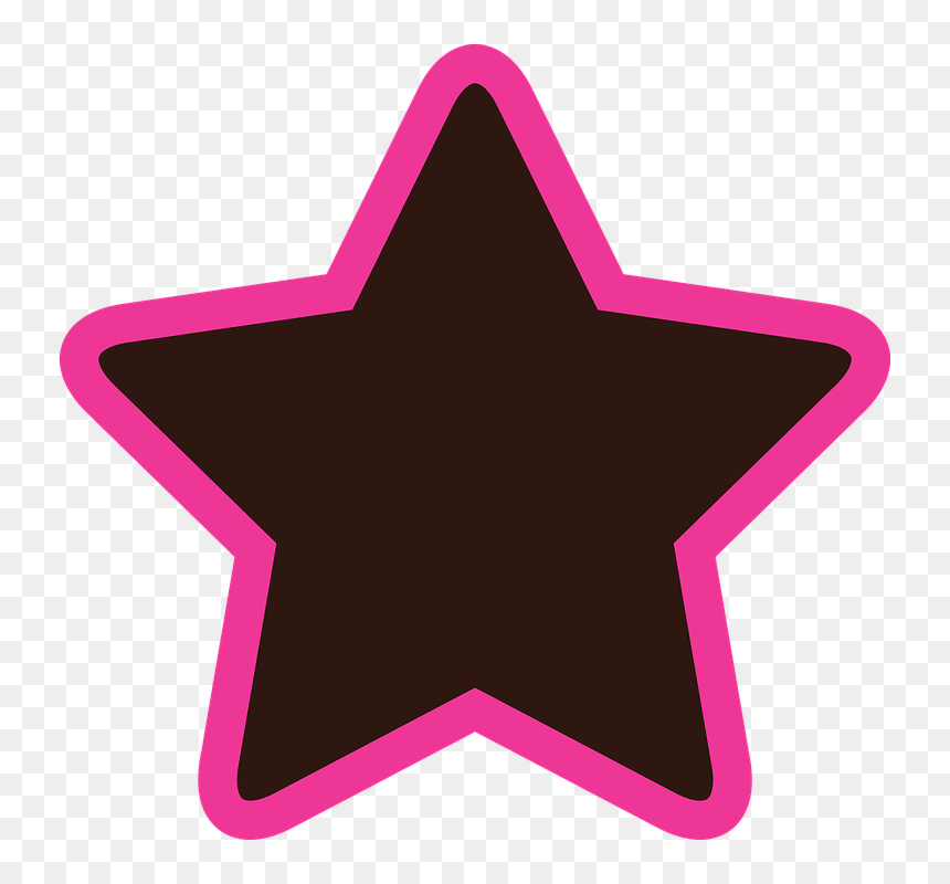 Gray Star Clipart, HD Png Download - estrela png