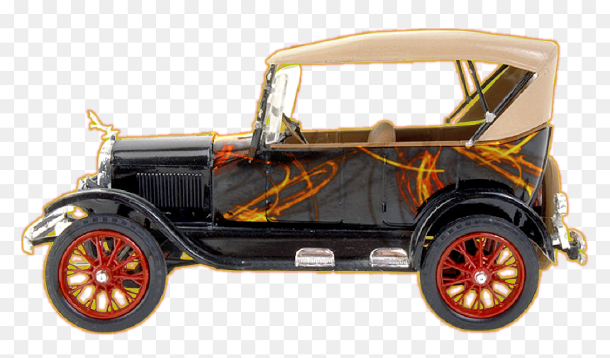Antique Car, HD Png Download - car flames png