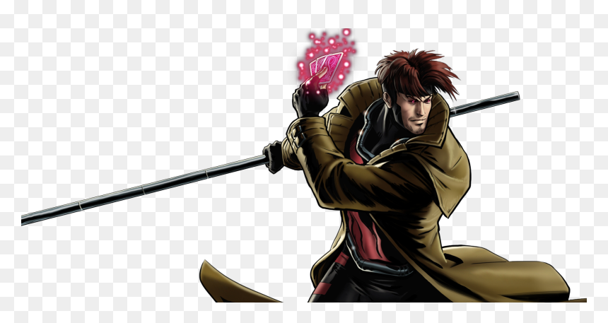 Gambit Marvel, HD Png Download - gambit png