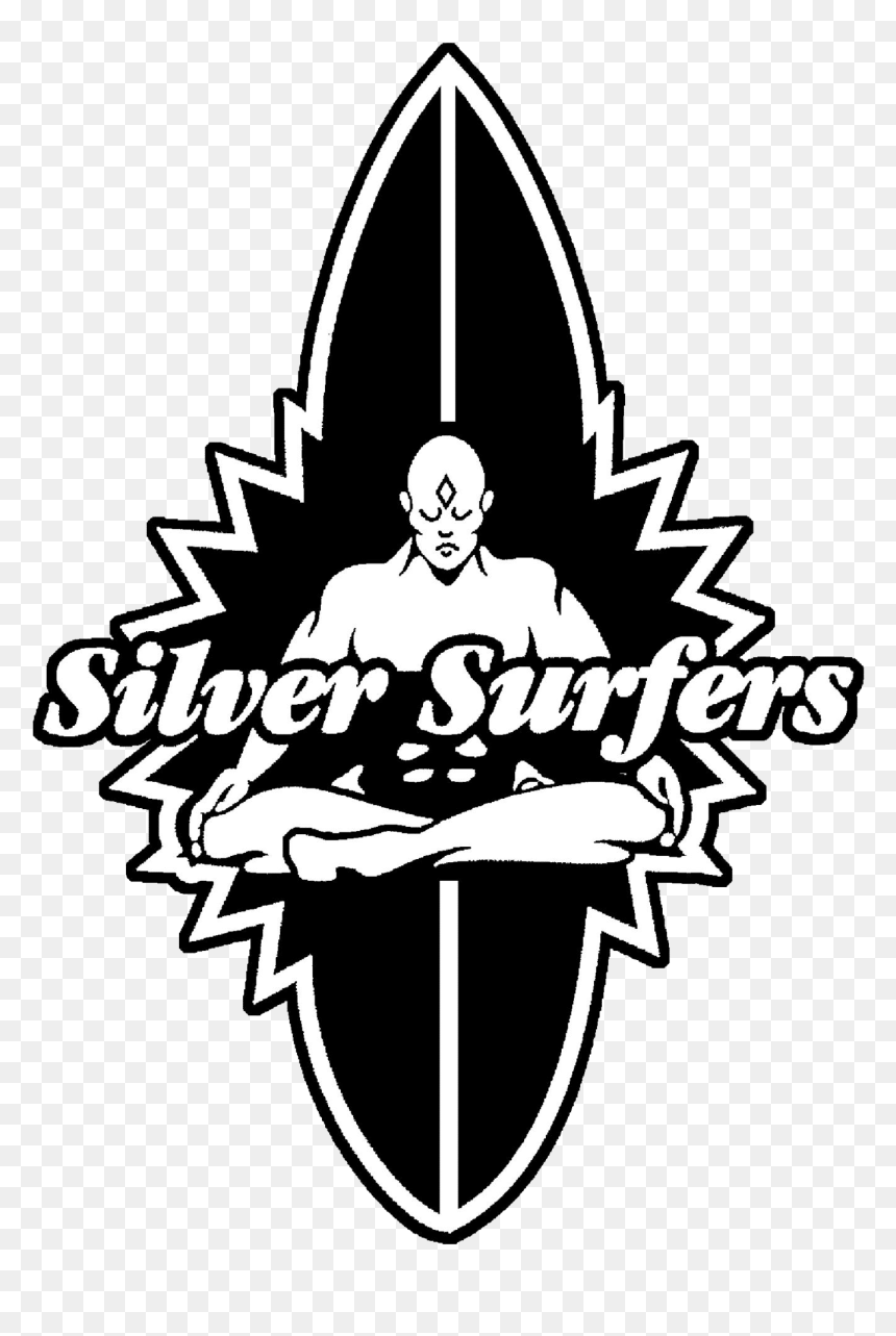 Coloring Book, HD Png Download - silver surfer png