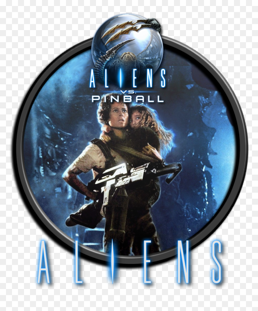 Aliens Vs - Pinball - Aliens - Aliens 2 Movie Poster - Sigourney Weaver Aliens Poster, HD Png Download - movie poster png