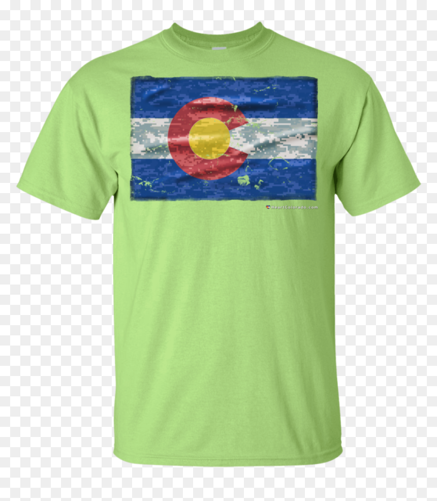 T-shirt, HD Png Download - colorado flag png