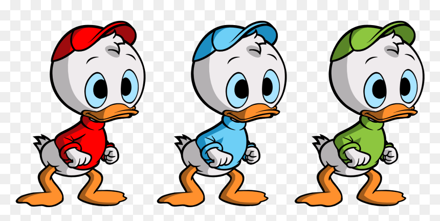 The Unified Disney Comics Wiki - Huey Dewey And Louie, HD Png Download - scrooge mcduck png