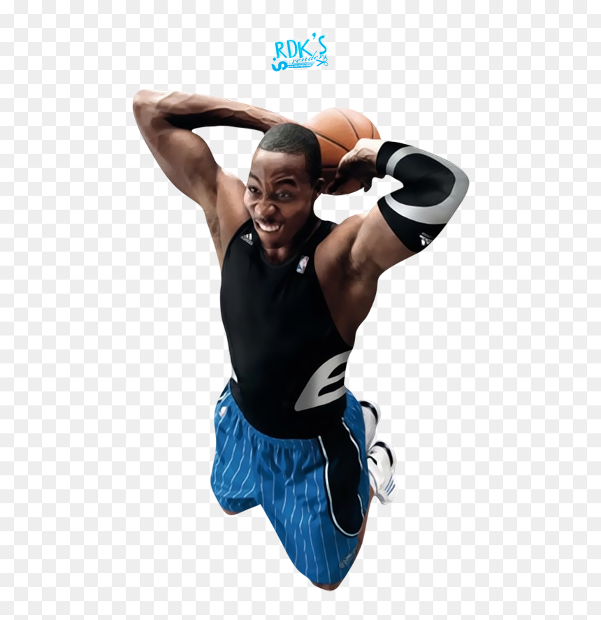 Orlando3017 Vs Cleveland838 Realgm - Jumping, HD Png Download - dwight howard png