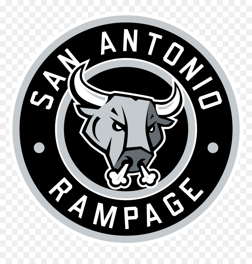 San Antonio Rampage - San Antonio Rampage Hockey, HD Png Download - dallas stars logo png