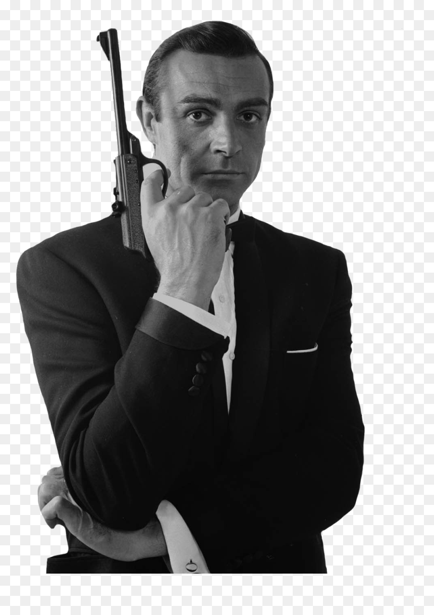 Sean Connery James Bond - James Bond Sean Connnery, HD Png Download - james bond png