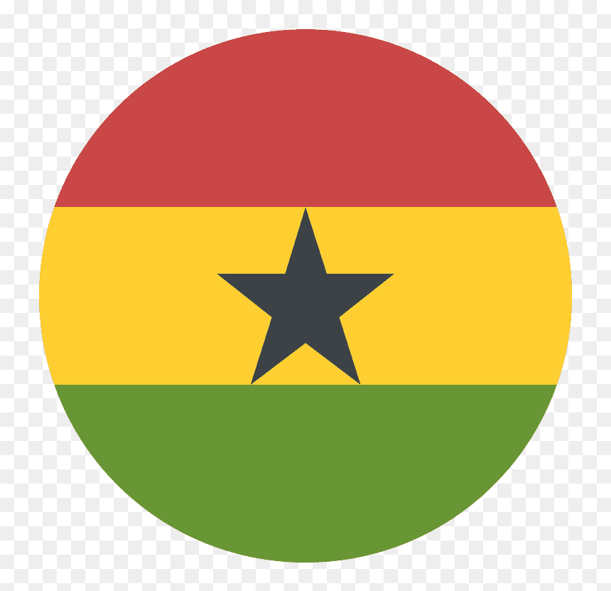 Ghana Flag Emoji Clipart - Flag Of Ghana, HD Png Download - ghana flag png