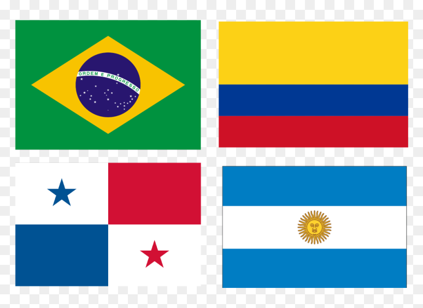 Greetings From Panama, - Flag Of Brazil, HD Png Download - panama flag png
