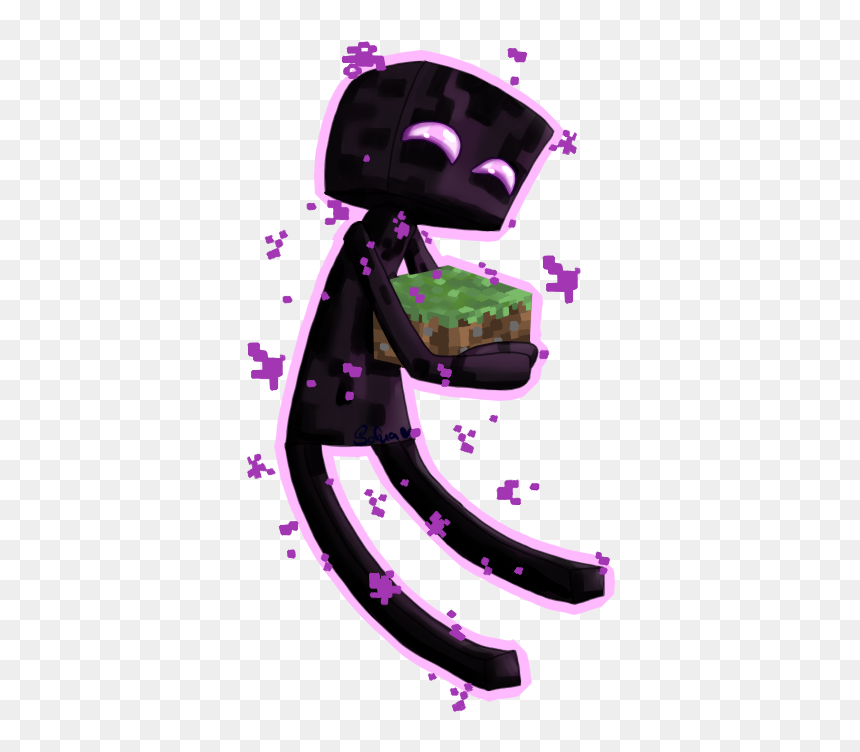 - Chibi - Enderman - Chibi Enderman, HD Png Download - enderman png