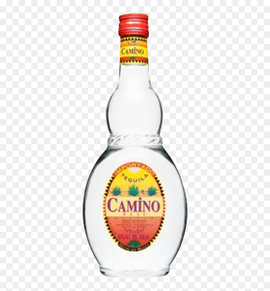 Camino Blanc 75cl Tequila - Tequila Camino Real Blanco, HD Png Download - patron bottle png