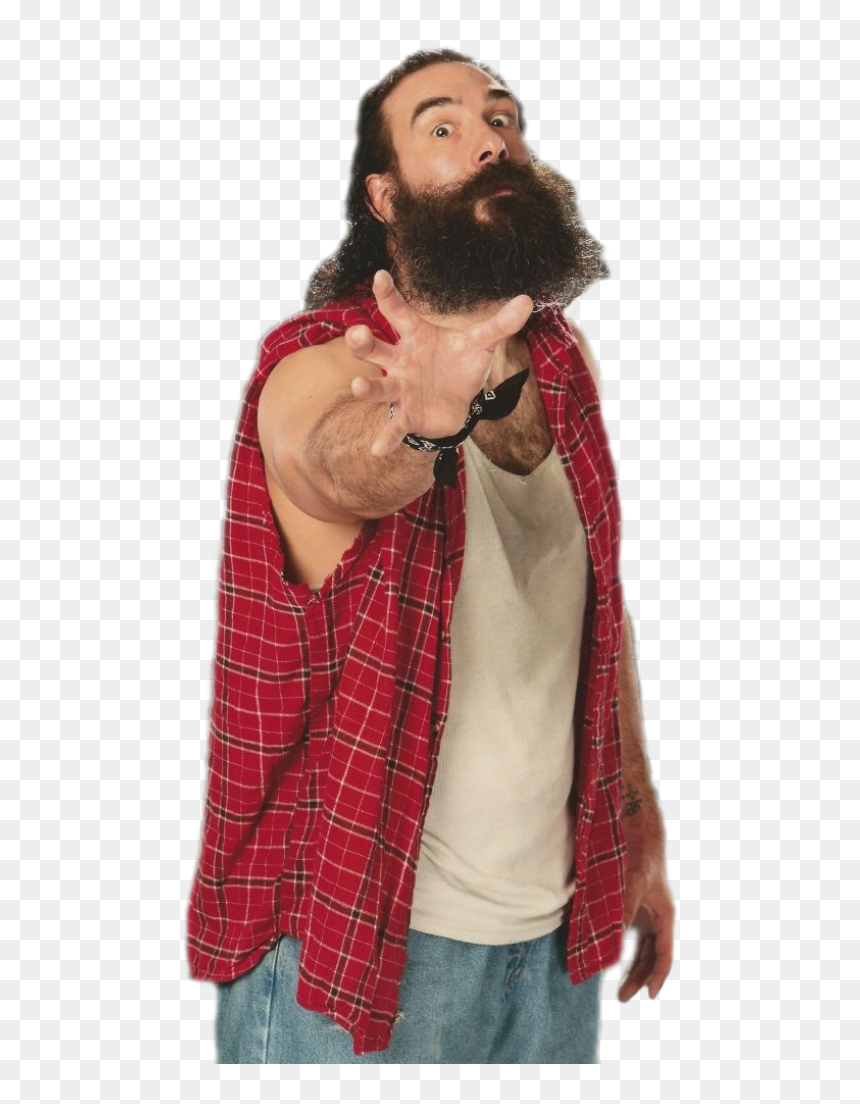 Luke Harper Wearing Red Shirt 14-awl1073 - Plaid, HD Png Download - luke harper png