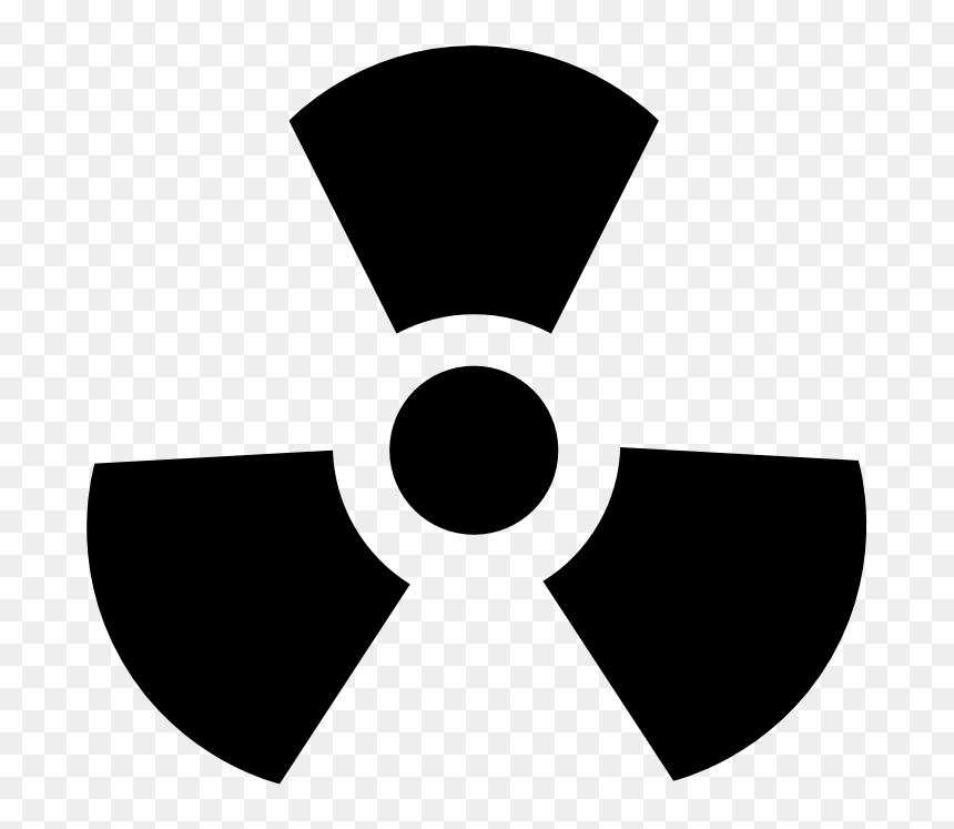 Radioactive Radiation Hazard Symbol, HD Png Download - radioactive png