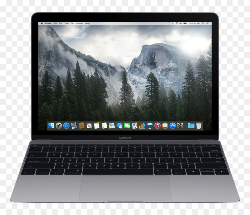 Macbook Select Spacegray - Macbook A1534, HD Png Download - mac book png