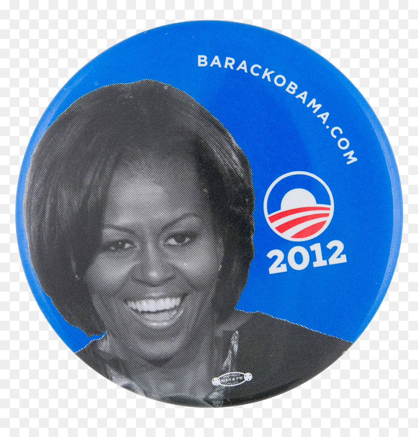 Michelle Obama Political Button Museum - Obama Logo, HD Png Download - michelle obama png