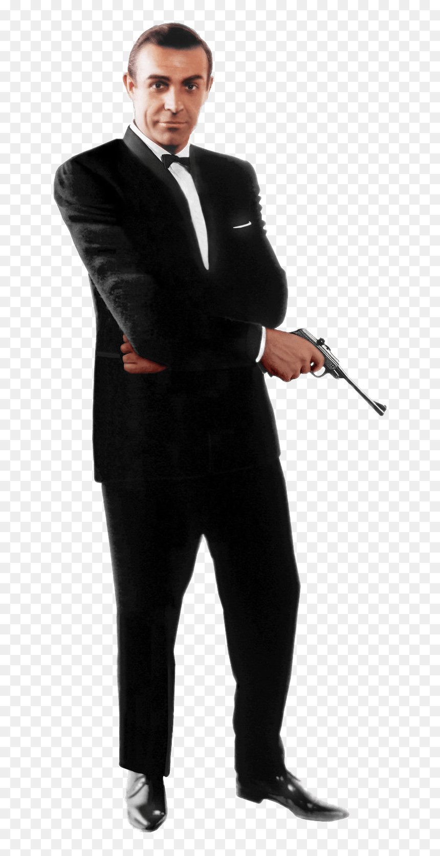 Sean Connery James Bond Clip Arts - James Bond Sean Connery Tuxedo, HD Png Download - james bond png