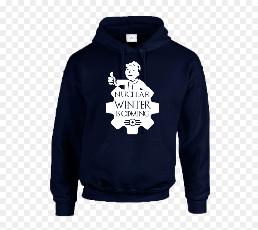 Nuclear Winter Hoodie Inspired By Fallout Vault Tec - Black Skull Hoodie Harley Davidson, HD Png Download - vault tec logo png
