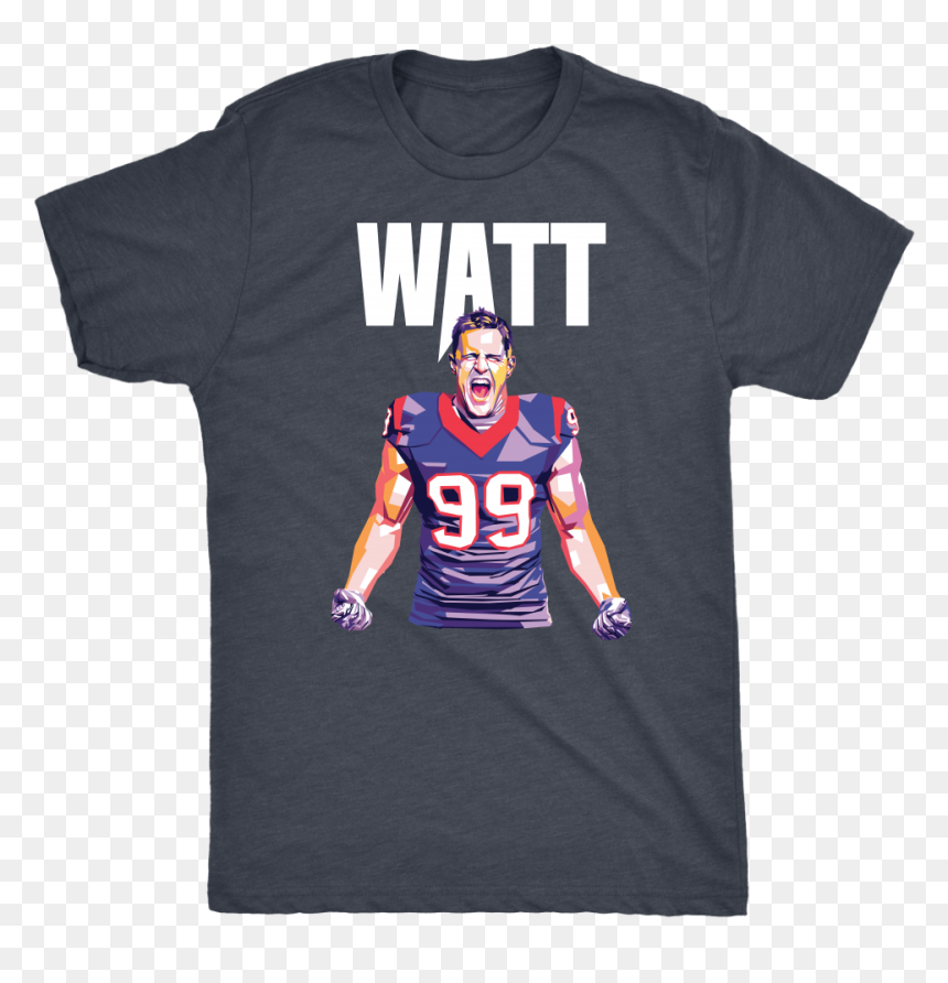 Jj Watt Pop Art Triblend T Shirt"
 Data Large Image="//cdn - Life Gives You Lemons Boil Crawfish, HD Png Download - jj watt png