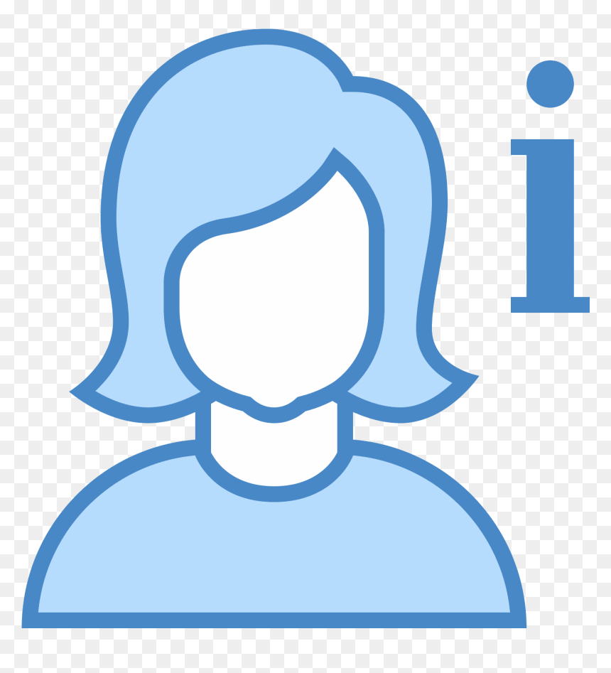 Über Uns Weiblich Icon , Png Download - Icon Person, Transparent Png - uber icon png