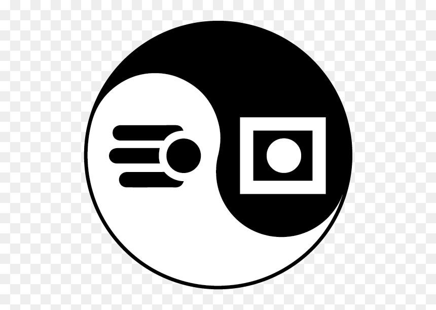 Circle, HD Png Download - yin yang symbol png